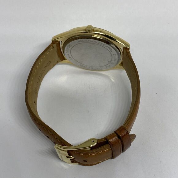 Michael Kors Slim Runway MK2465 Women's Brown Leather Analog Dial Watch VK740 - Picture 11 of 12